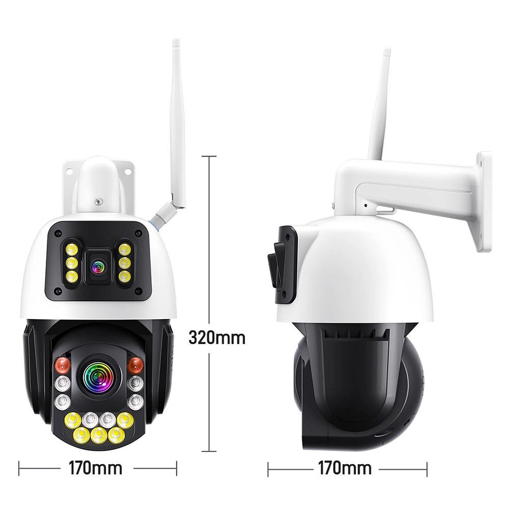 Cámara PTZ doble lente zoom óptico 50X – Security Life (imagen 3)